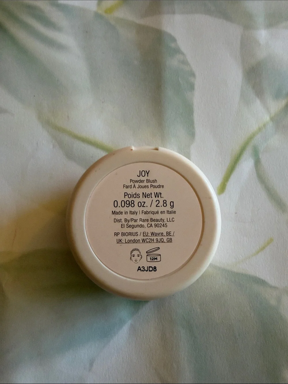Rare Beauty powder blush nwob